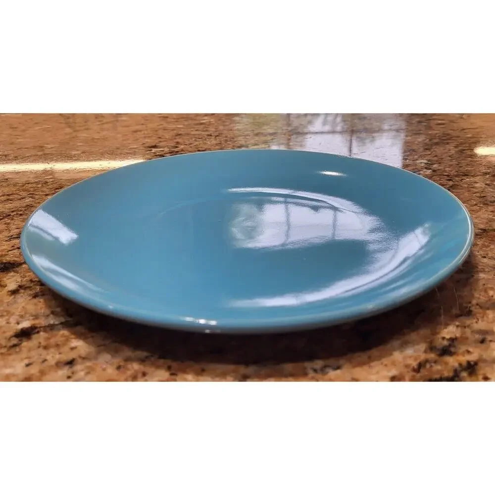 (Qty 1) Ikea Fargrik Turquoise Blue Salad Plate IKEA Of Sweden 21963
